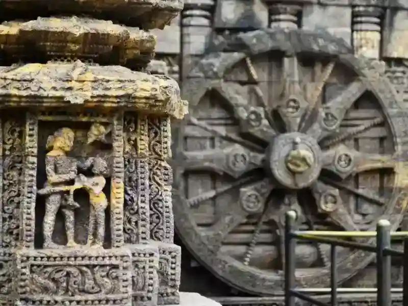 Konark Sun Temple Wheel